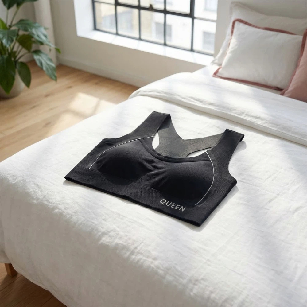 Wirefree Bra Comfort - Traceless Wireless U Bra Gathered Breasts