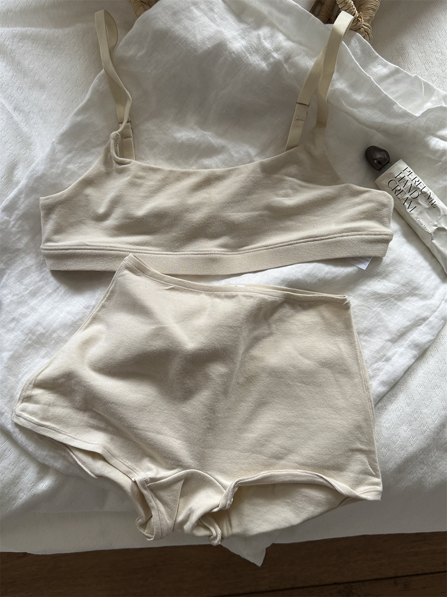 Vintage Cotton Sport Bra Set W - Cotton Bra Everyday recension och pris