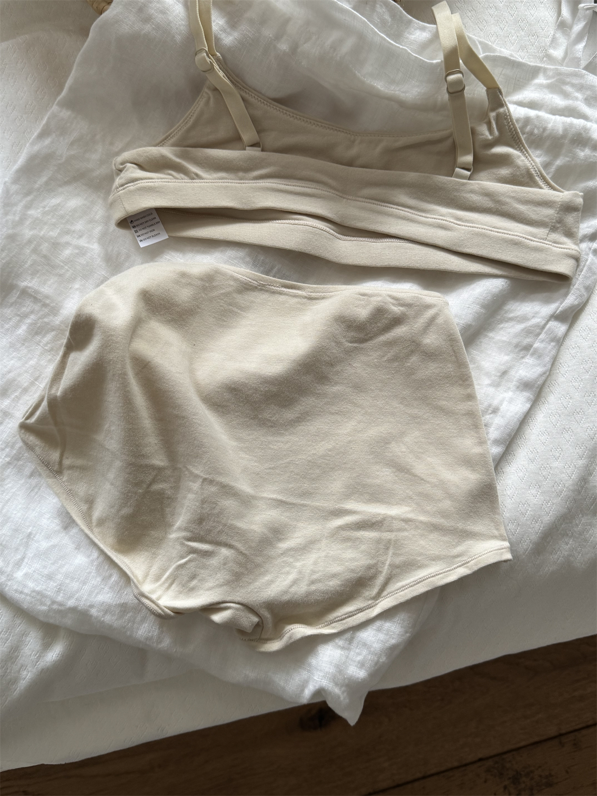Vintage Cotton Sport Bra Set W - Cotton Bra Everyday recension och pris