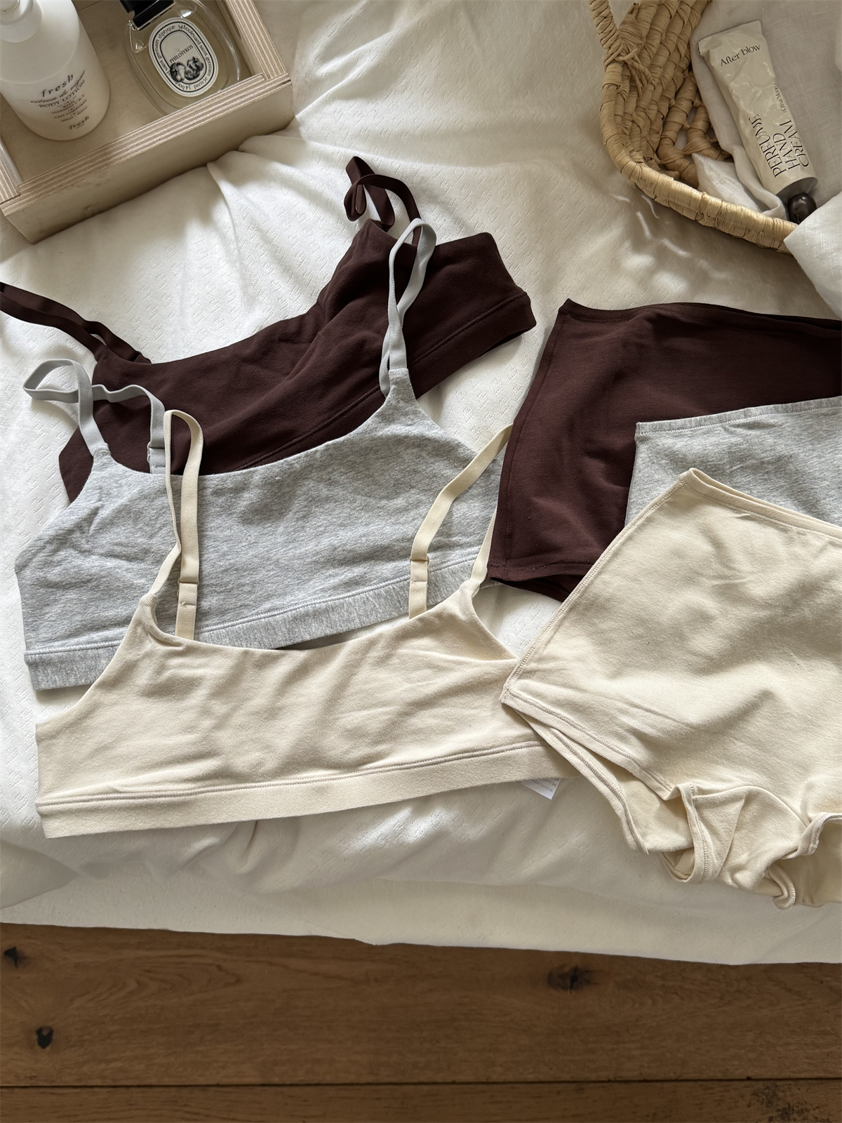 Vintage Cotton Sport Bra Set W - Cotton Bra Everyday recension och pris