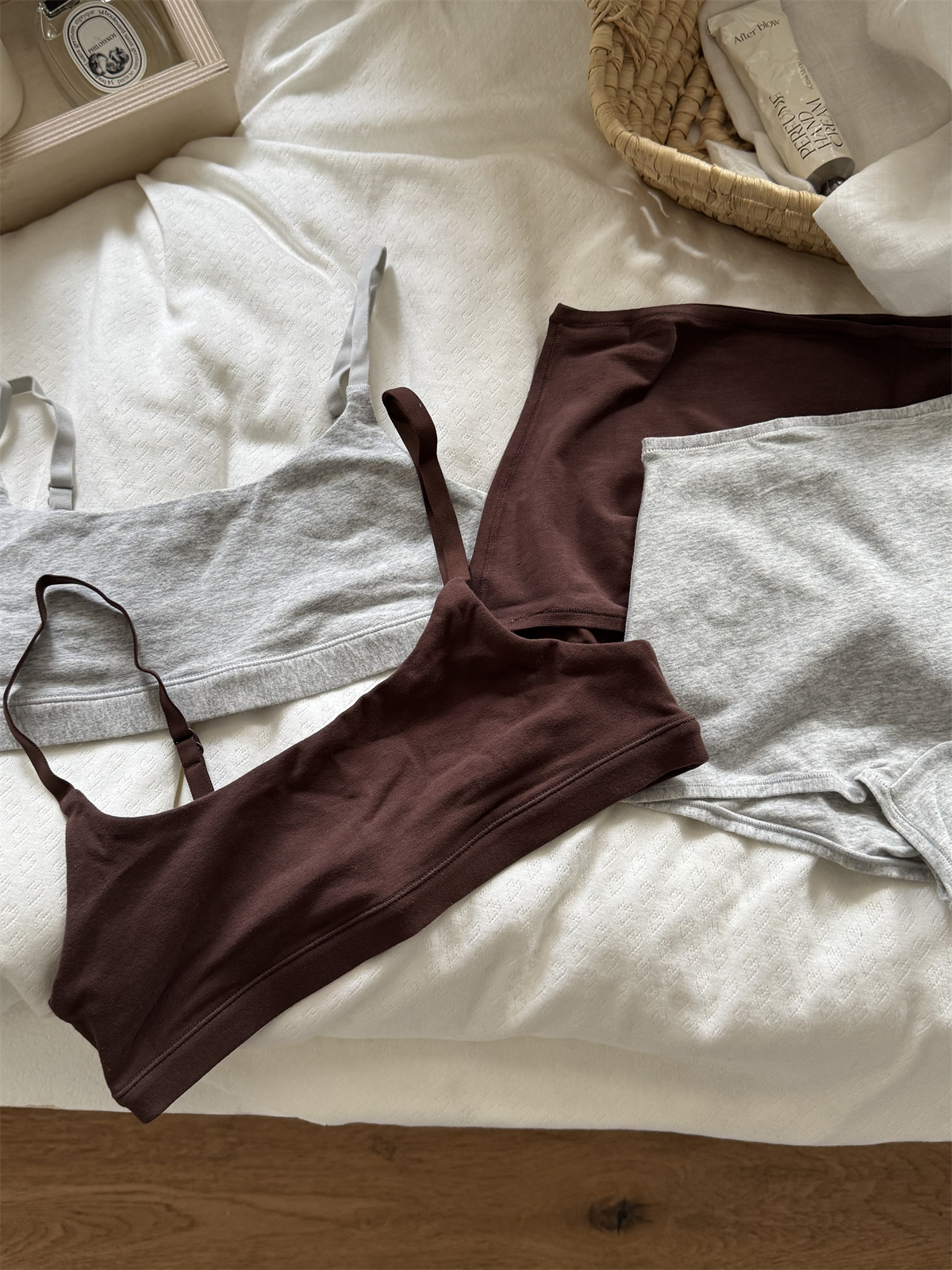 Vintage Cotton Sport Bra Set W - Cotton Bra Everyday recension och pris
