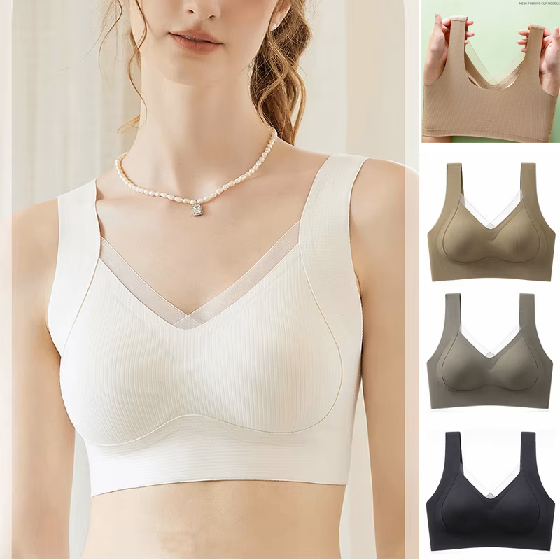 1pcs Women's Bra Breathable Ga - Wirefree Bra Comfort recension och pris