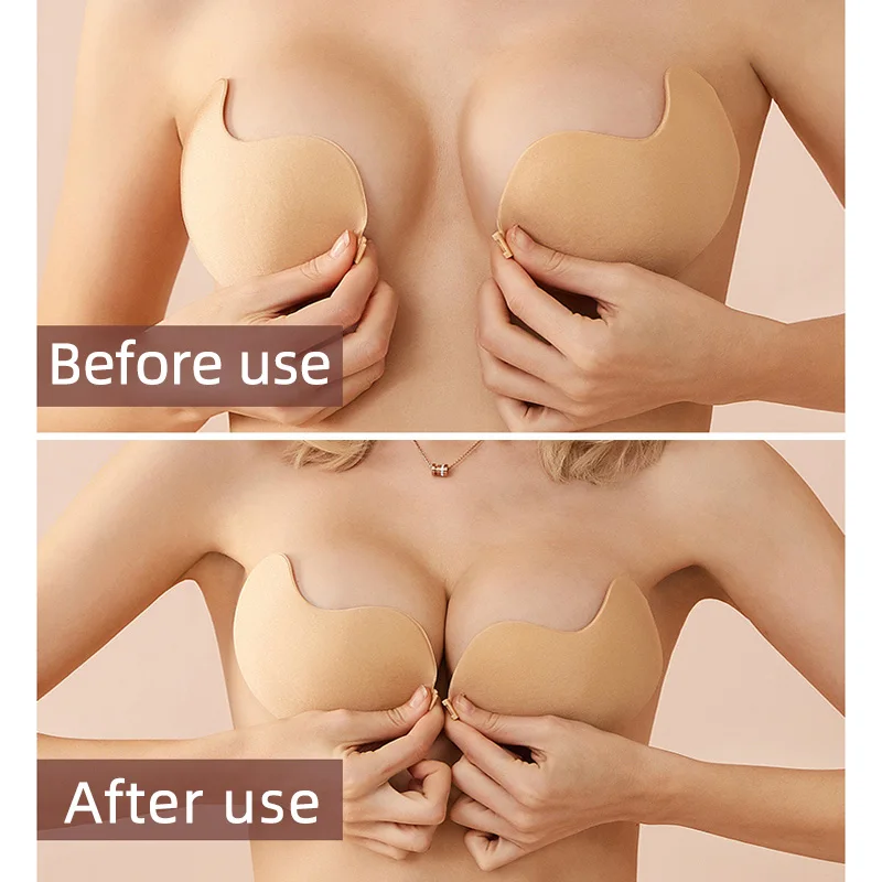Sexy Women's bra Invisible Pus - Strapless Bra Adhesive recension och pris