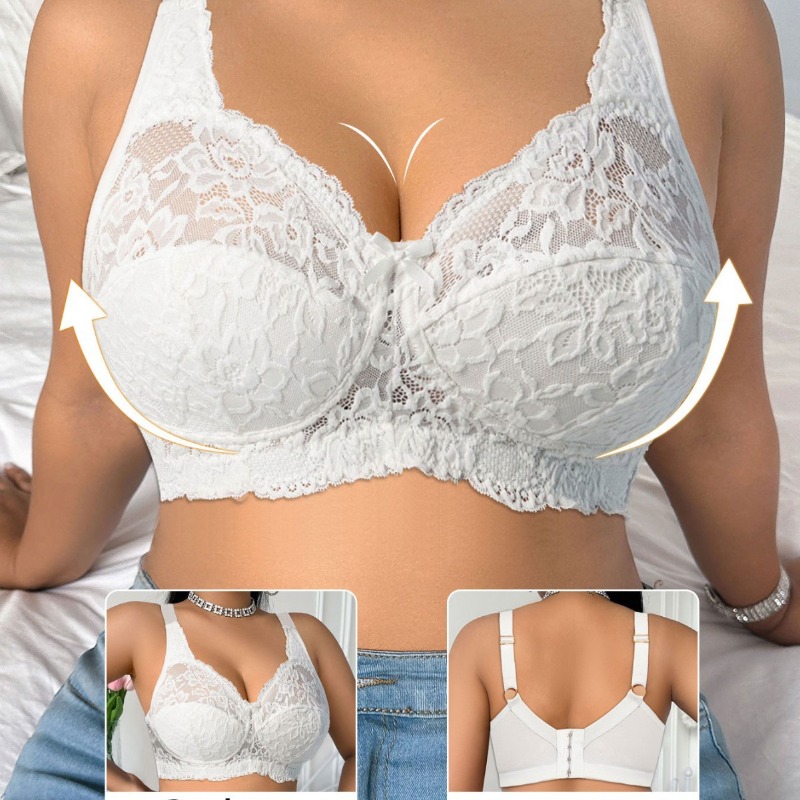 Sexy Plus Size Bra 110F Push U - Plunge Bra Push Up recension och pris
