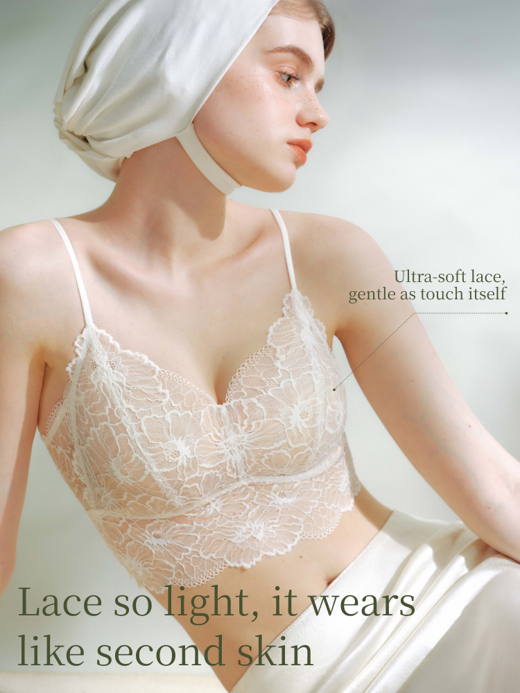 SUJIIN Sexy Lace Cami Tops for - T Shirt Bra Seamless recension och pris