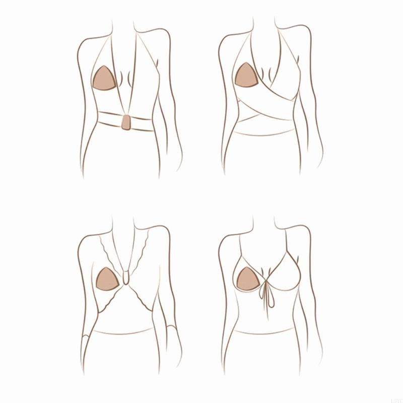 L5YC Adhesive Bra Invisible Li - Backless Bra Sticky recension och pris