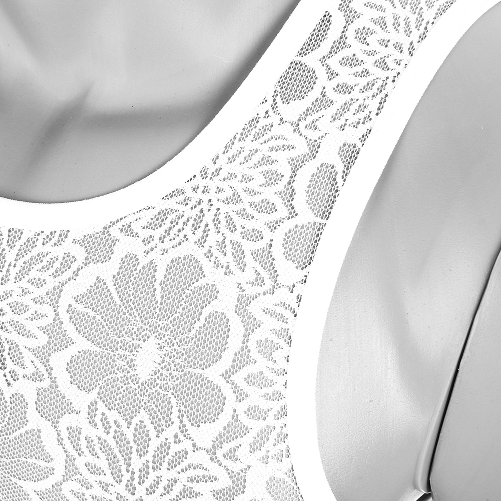 Sexy Mens Lace Sheer Crop Tops - Sheer Bra Lace recension och pris