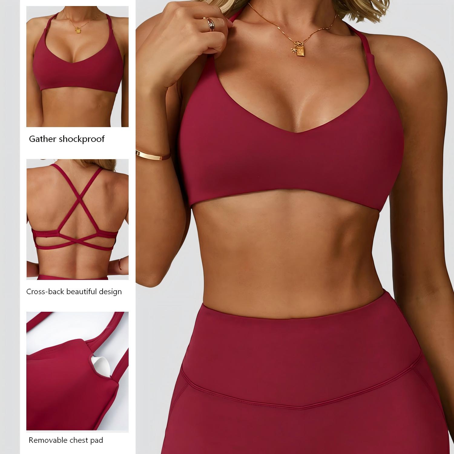 2026 New Style Sports Bra Wome - Sports Bra Racerback recension och pris