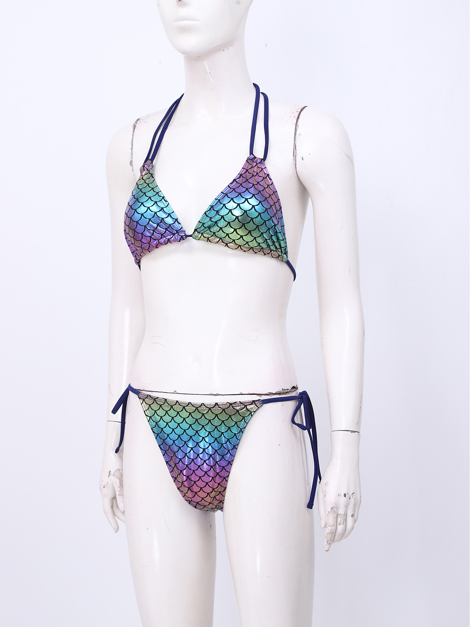 Women's Mermaid Bikini Swimsui - Underwire Bra Padded recension och pris