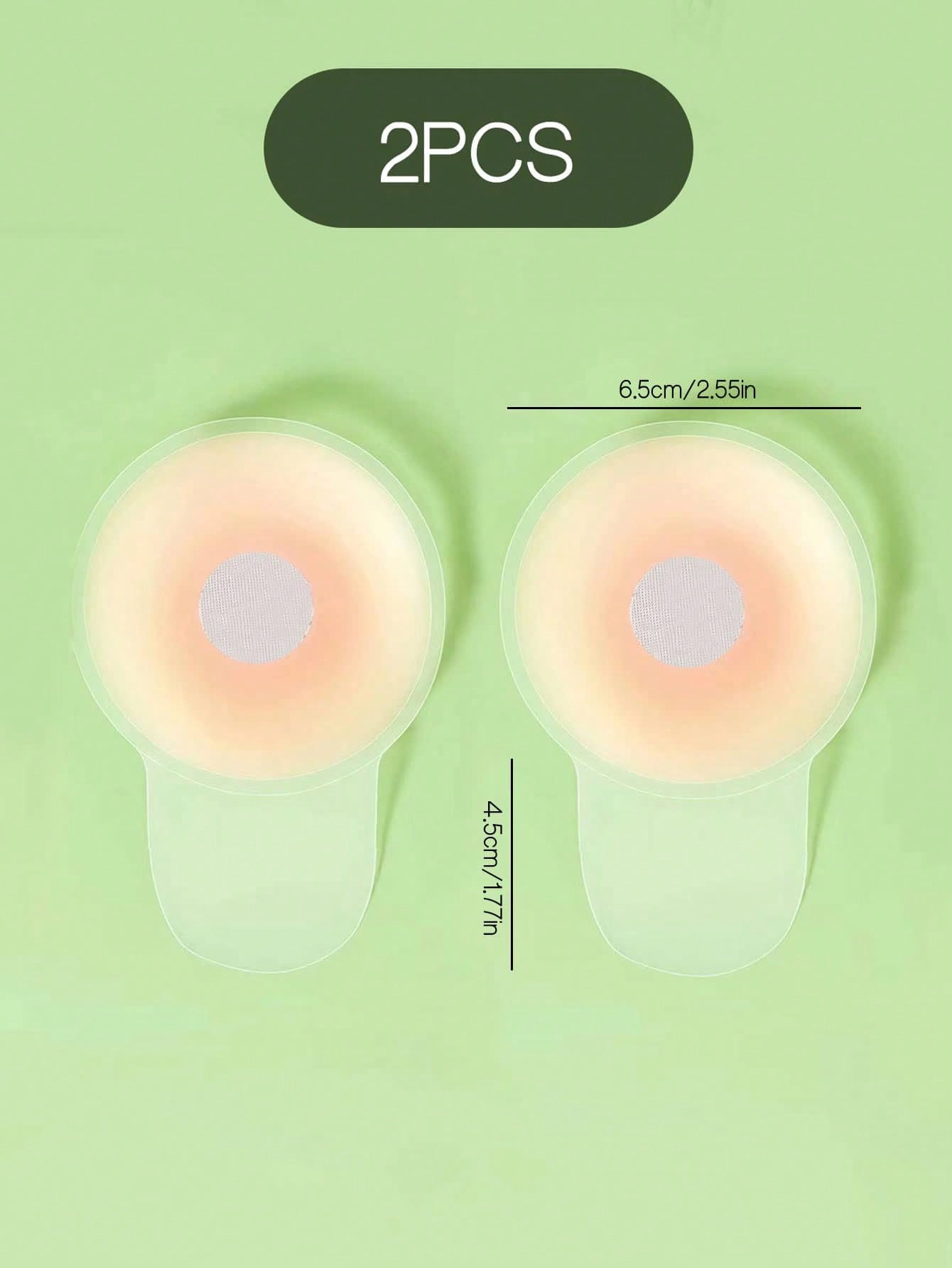 6.5cm Invisible Silicone Breas - Strapless Bra Adhesive recension och pris