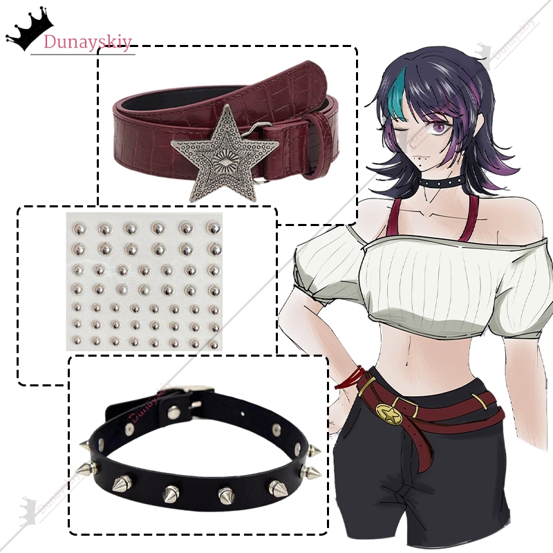 Cosplay Hoshi Kirara Roro JJK  - Lace Bralette Set recension och pris