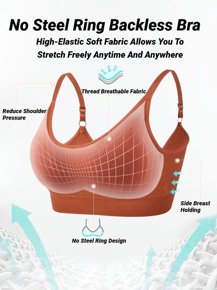 Sexy Seamless Brassiere Bras F - Sleep Bra Bralette recension och pris