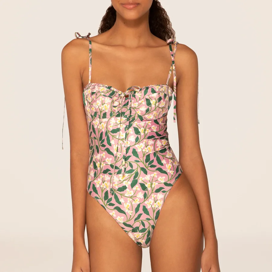 Floral Push-Up Padded Bra Ruff - Underwire Bra Padded recension och pris
