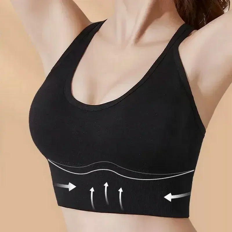Shockproof Buckle Sports Bra W - T Shirt Bra Seamless recension och pris